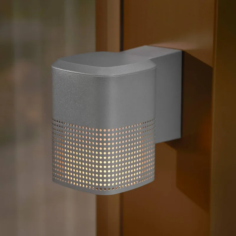 Buitenwandlamp Sidara Seaside, IP54, E27 de Nordlux en Anthracite – photo produit 1 sur 4