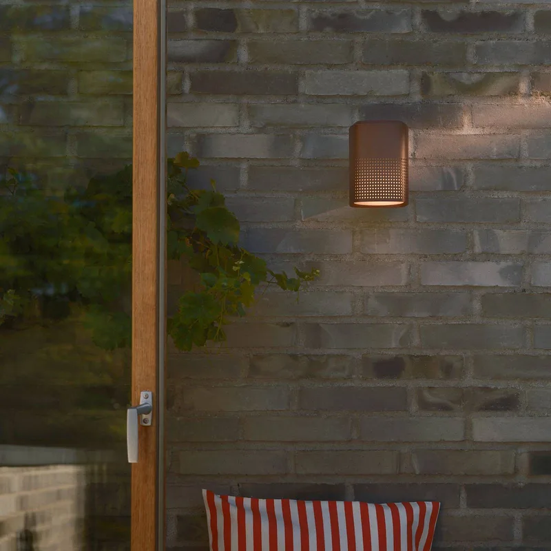 Buitenwandlamp Sidara Seaside, IP54, E27 de Nordlux en Marron – photo produit 2 sur 5