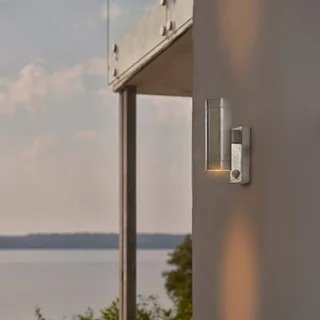 buitenwandlamp Tin Maxi, verzinkt, IP54, GU10 de Nordlux en Zink – photo produit 2 sur 5