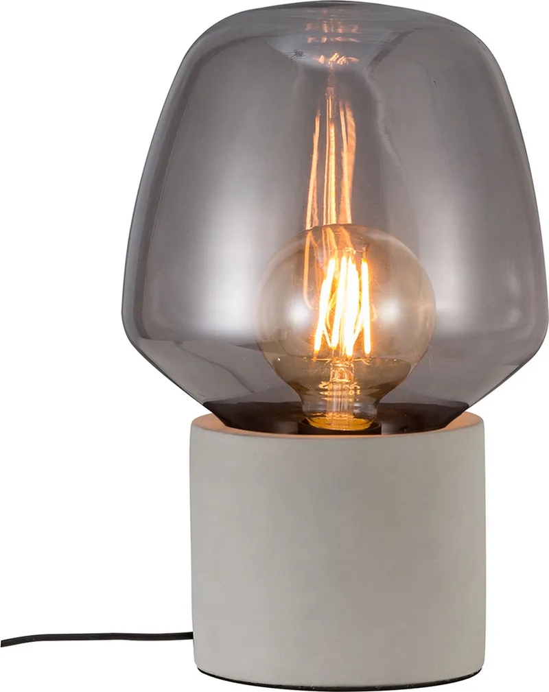 Lampe à poser CHRISTINA 20 béton gris clair IP20 E27 de Nordlux en Gris – photo produit