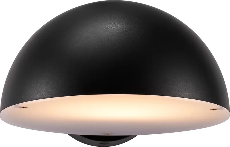 Clarso-wandlamp-E27-zwart fra Nordlux i Sort – produktbillede 1 af 3