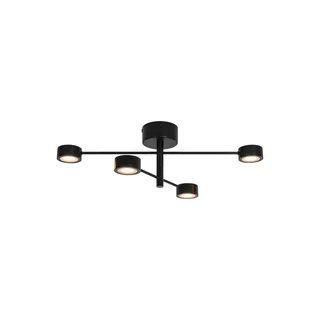 Dimbar LED-Takspotlight Clyde från Nordlux i Svart – produktbild 5 av 5