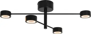 Dimbar LED-Takspotlight Clyde från Nordlux i Svart – produktbild 1 av 5