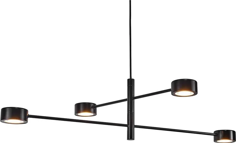 Stor dimbar LED-pendellampa Clyde från Nordlux i Svart – produktbild 1 av 5