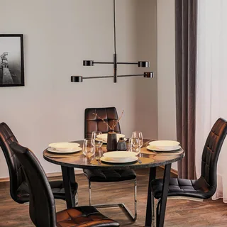 Stor dimbar LED-pendellampa Clyde från Nordlux i Svart – produktbild 2 av 5
