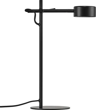 Dimbar LED-skrivbordslampa Clyde från Nordlux i Svart – produktbild 1 av 5