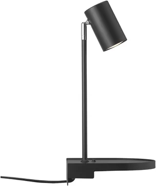 Applique Cody avec port USB, GU10, noire de Nordlux en Noir – photo produit 1 sur 4