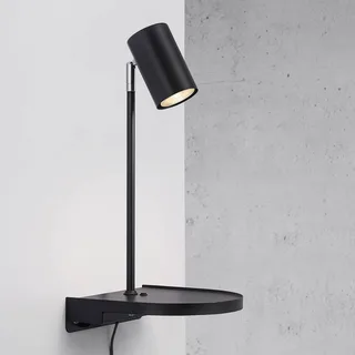 Applique Cody avec port USB, GU10, noire de Nordlux en Noir – photo produit 3 sur 4