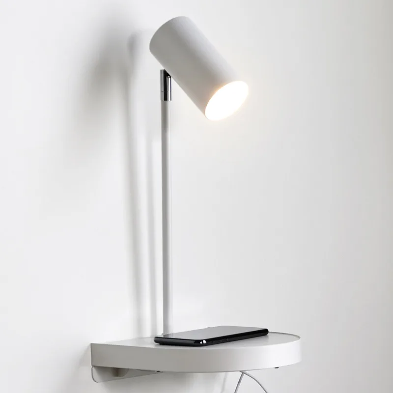 Cody Applique Murale w/USB-A Port for Charging White de Nordlux – photo produit