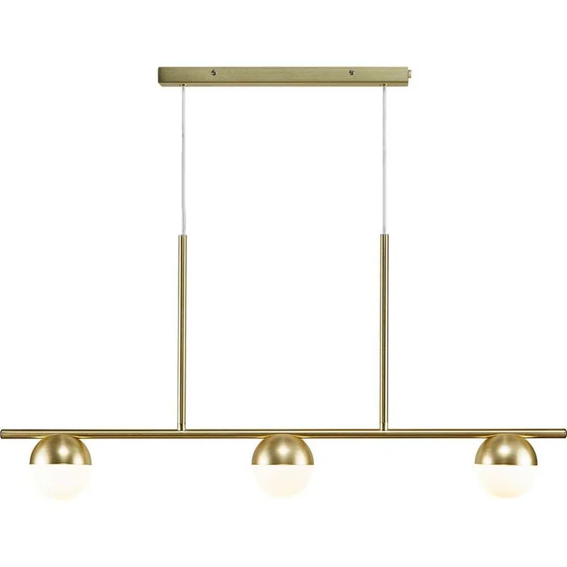 Contina 3 Pendelleuchte Brass von Nordlux – Produktfoto