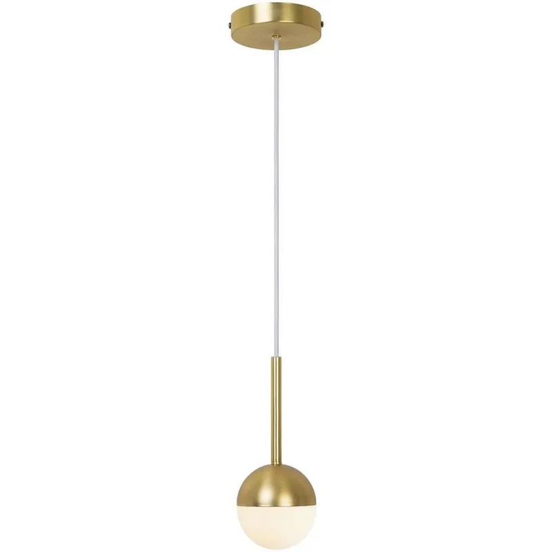 Suspension Contina Brass/Opal de Nordlux – photo produit