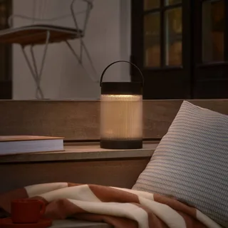 Coupar bordlampe, solcelle, LED modul fra Nordlux i Sort – produktbillede 3 af 5