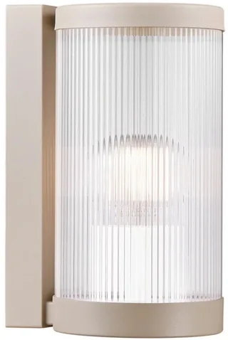 Coupar-wandlamp-E27-zand kleur van Nordlux in Zandkleurig – productfoto 1 van 2