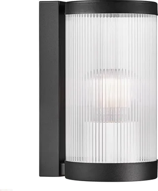 Udendørs væglampe Coupar, sort fra Nordlux i Sort – produktbillede 1 af 2