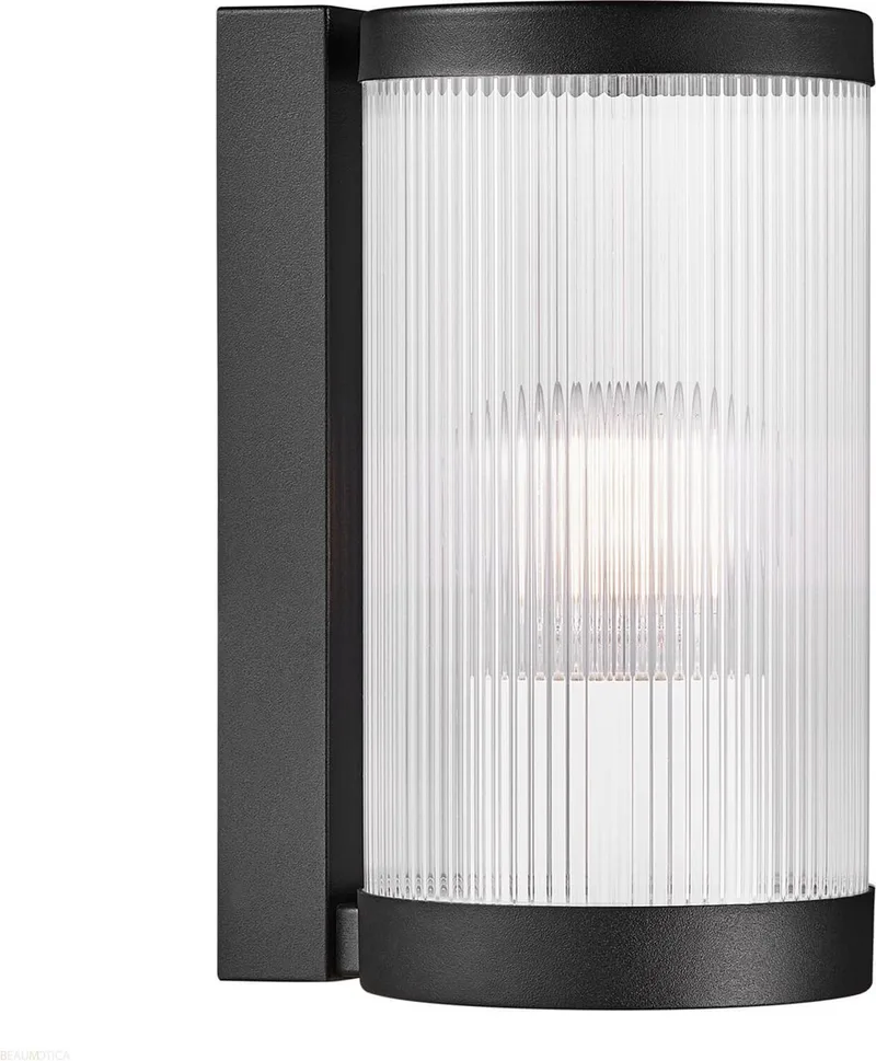 Udendørs væglampe Coupar, sort fra Nordlux i Sort – produktbillede 1 af 2