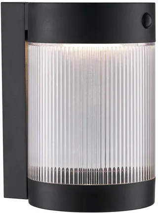 Coupar væglampe, solcelle, LED modul fra Nordlux i Sort – produktbillede 1 af 5
