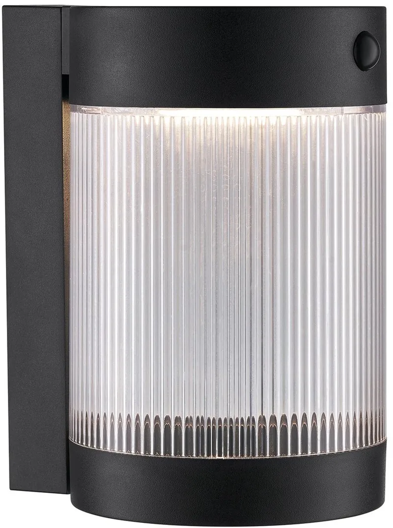 Coupar væglampe, solcelle, LED modul fra Nordlux i Sort – produktbillede 1 af 5