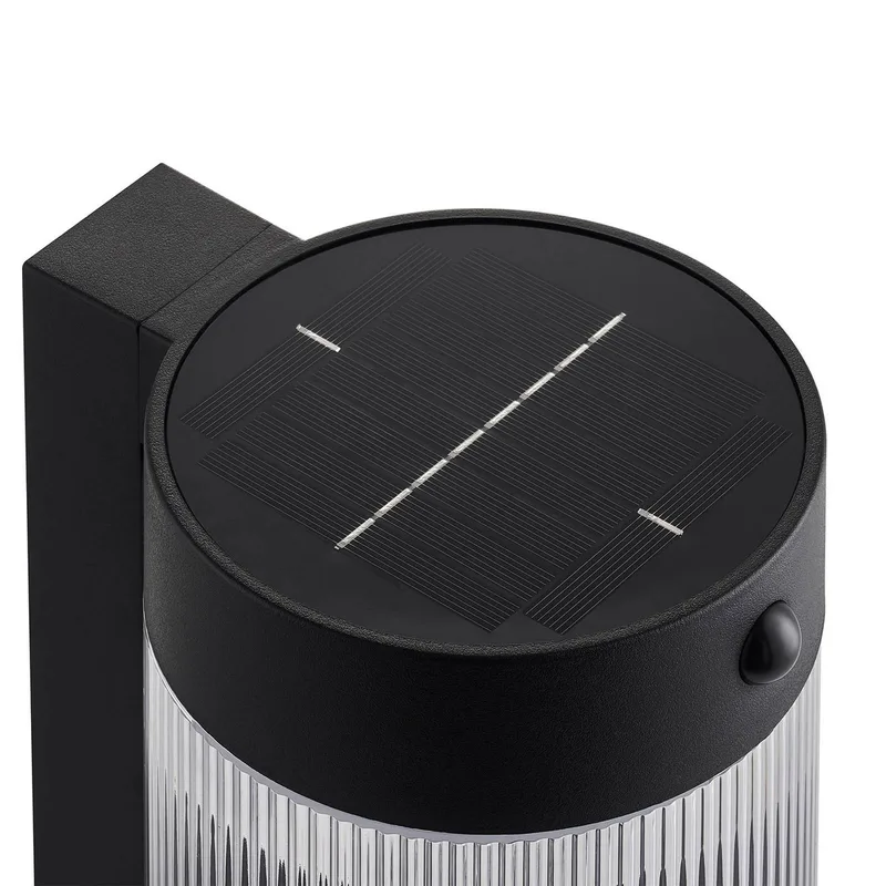 Coupar væglampe, solcelle, LED modul fra Nordlux i Sort – produktbillede 4 af 5