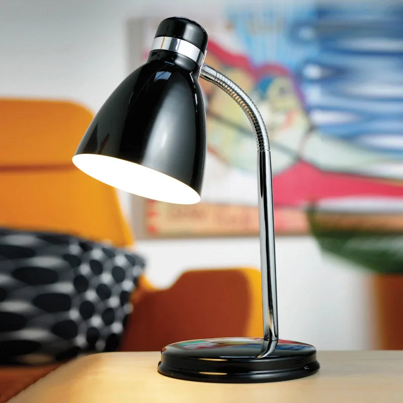 Cyclone-tafellamp-E14-zwart de Nordlux en Noir – photo produit 2 sur 2