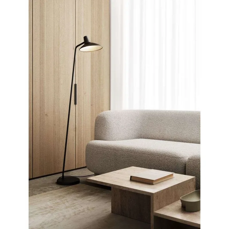 Darci Vloerlamp Black - DFTP DFTP by Nordlux - Woonkamer - Metaal by Nordlux – product photo