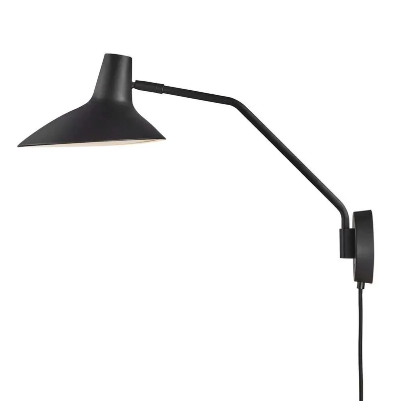 Darci Wandlamp Black - DFTP DFTP by Nordlux - Metaal fra Nordlux – produktbillede