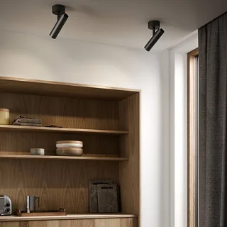 DFTP plafondspot MIB 6, GU10-fitting från Nordlux i Svart – produktbild 1 av 2
