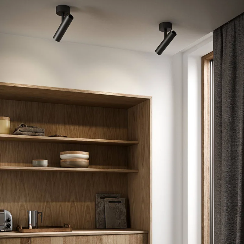 DFTP plafondspot MIB 6, GU10-fitting från Nordlux i Svart – produktbild 1 av 2