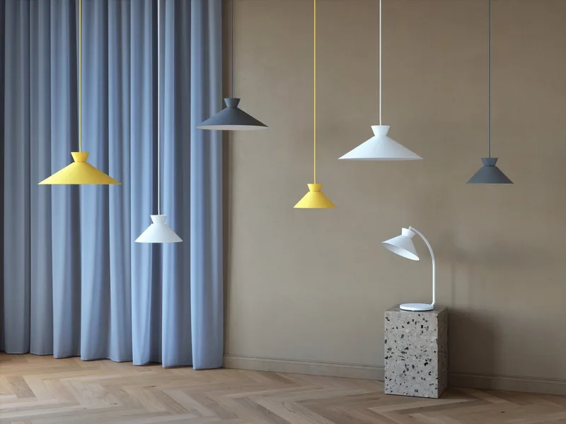 Pendelampa Dial från Nordlux i Vit – produktbild 1 av 4
