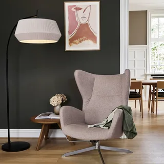 Dicte Stehleuchte, Textil, E27, weiß von Nordlux in Weiß – Produktfoto 2 von 3