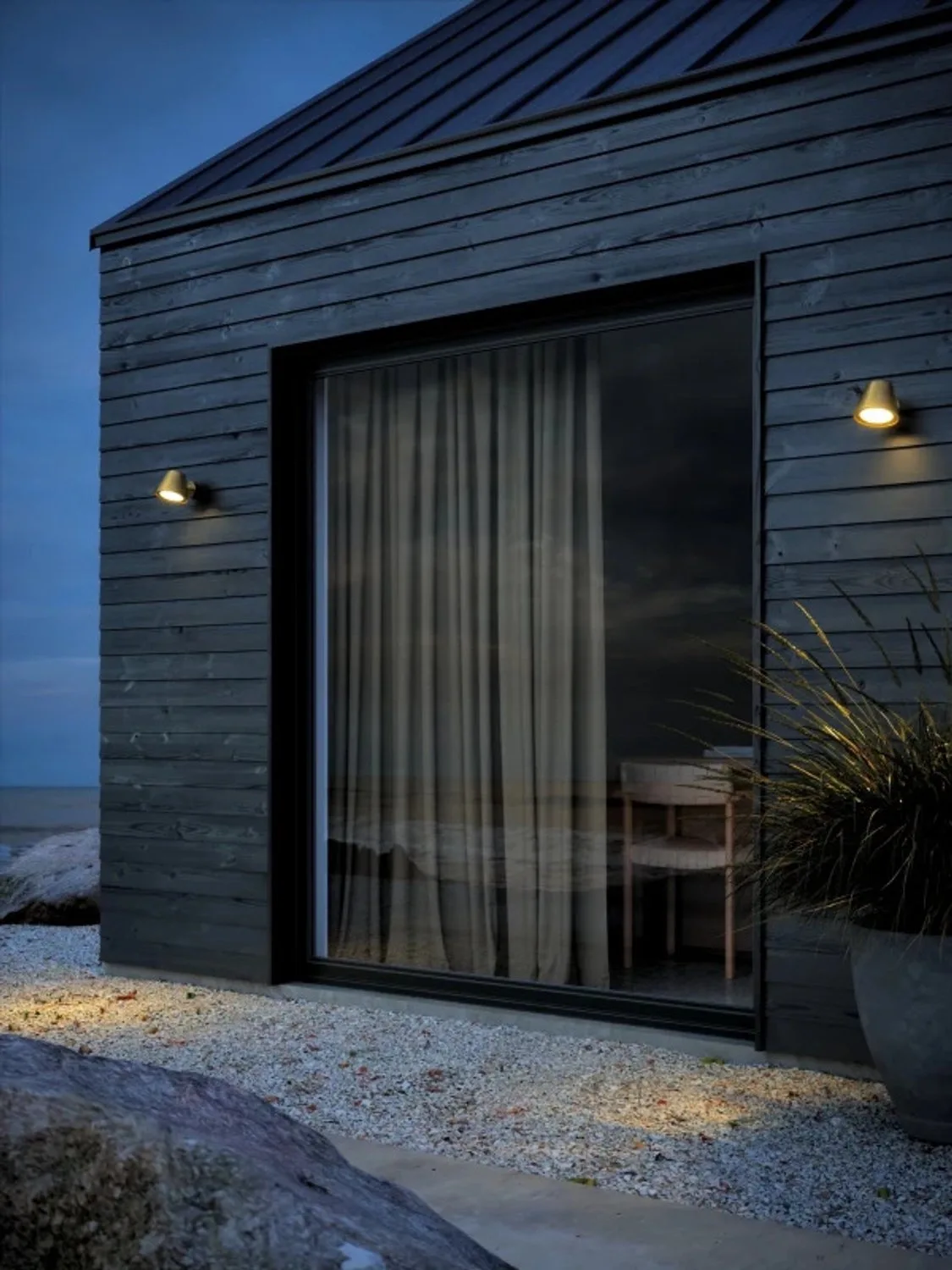 Doos 3x Nordlux Aleria LED Wandlamp | 1x GU10 Max 35W | ip44 | Dimbaar | Goud fra Nordlux i Messing – produktbillede