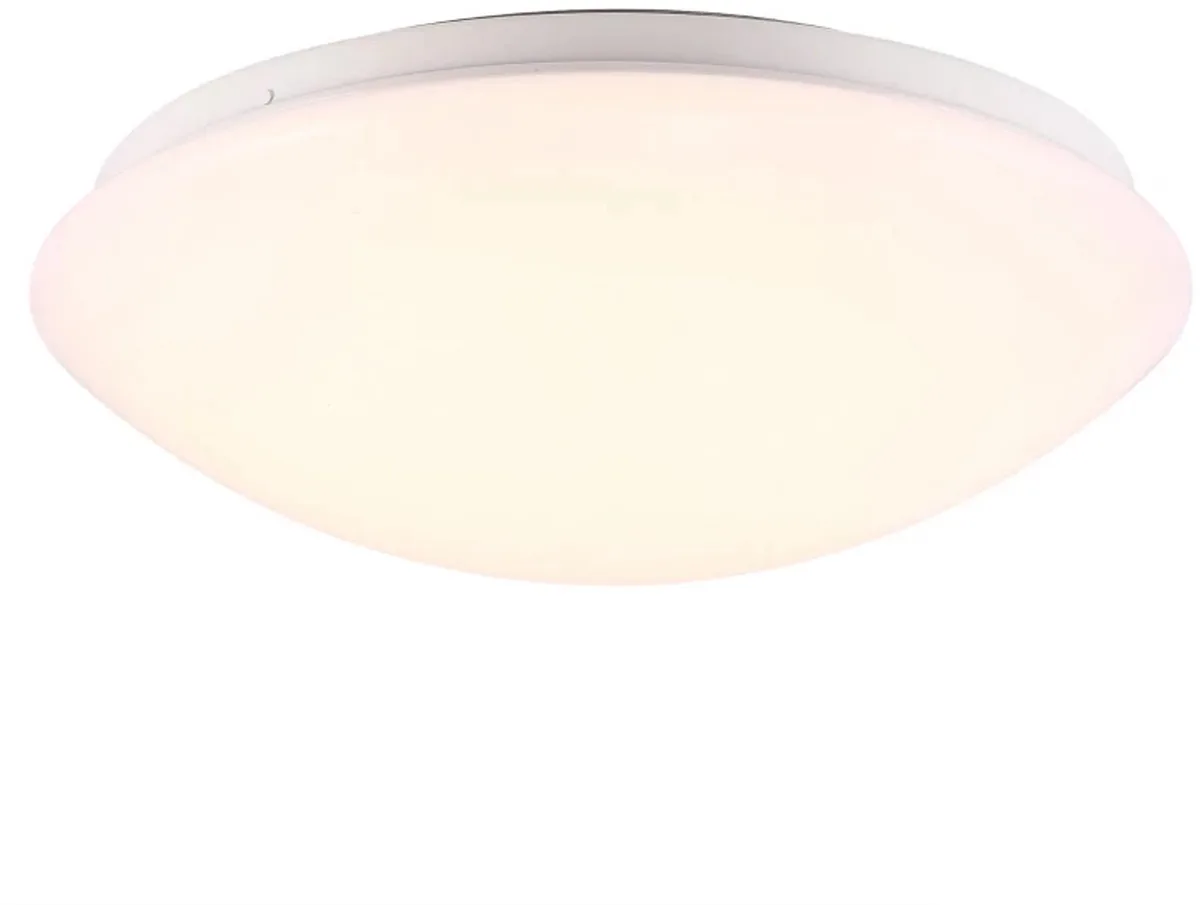 Doos 3x Nordlux Ask LED Plafondlamp | 12W 3000K 1050lm 830 | ip44 de Nordlux en Blanc – photo produit