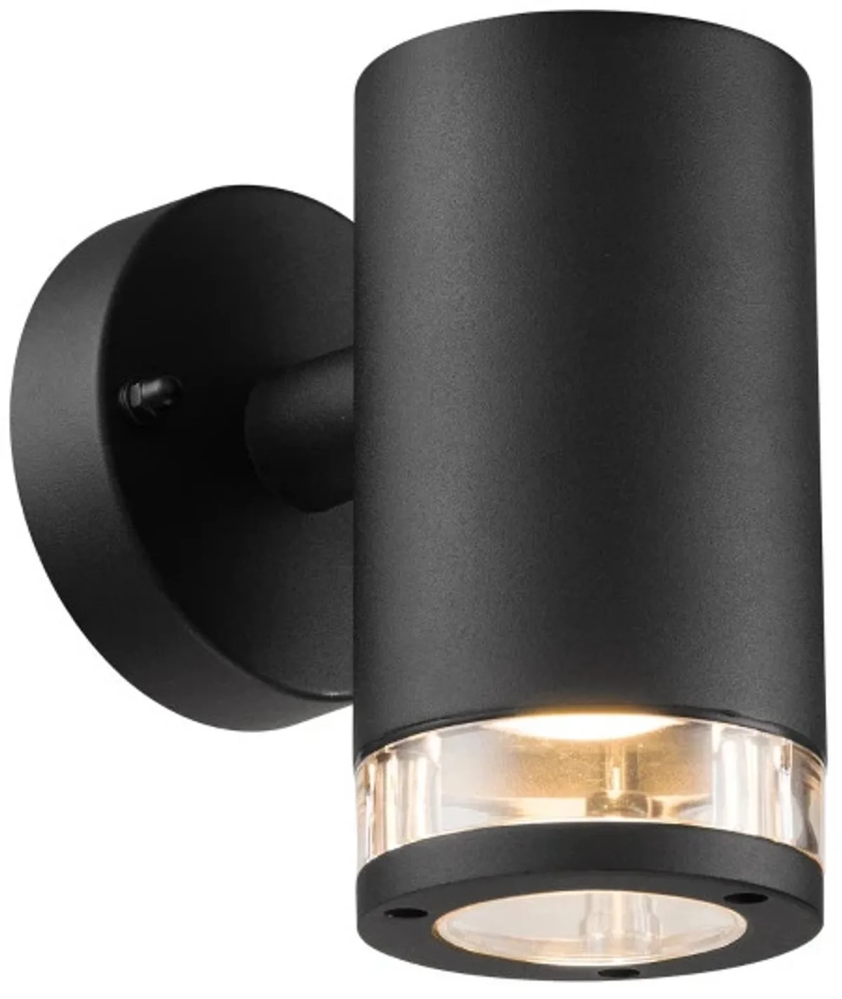 Doos 3x Nordlux Birk LED Wandlamp | 1x GU10 Max 28W | ip44 | Dimbaar de Nordlux en Noir – photo produit
