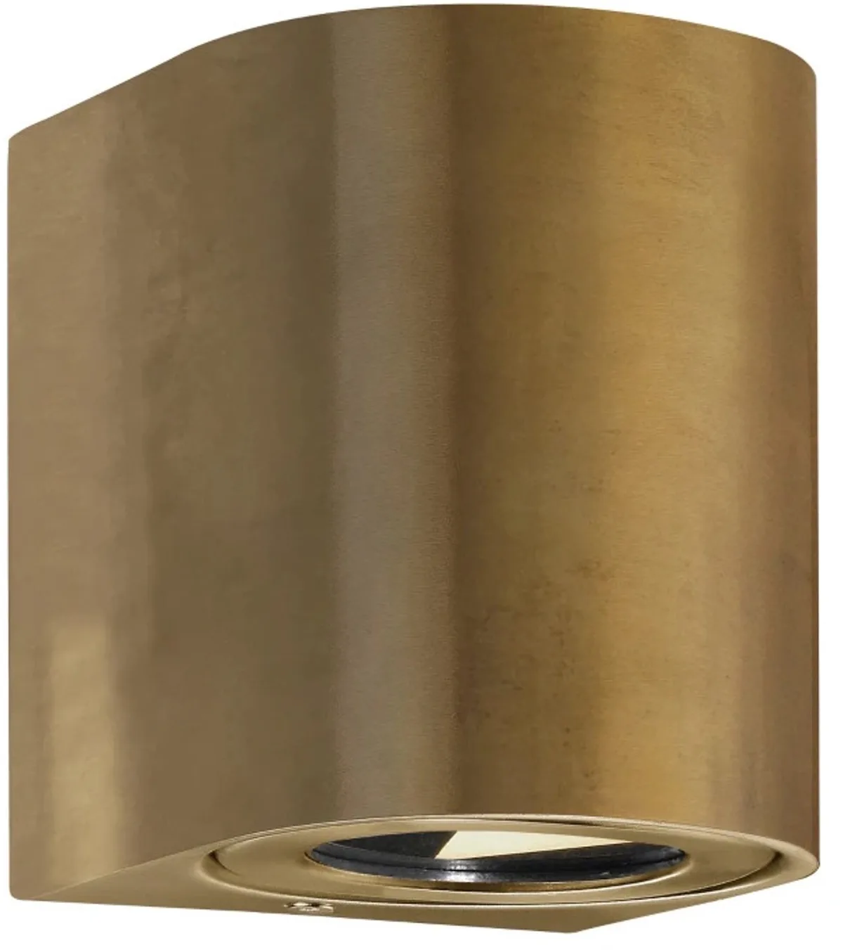 Doos 3x Nordlux Canto LED Wandlamp | 10.6W 3000K 500lm 830 | ip44 | Goud de Nordlux en Laiton – photo produit