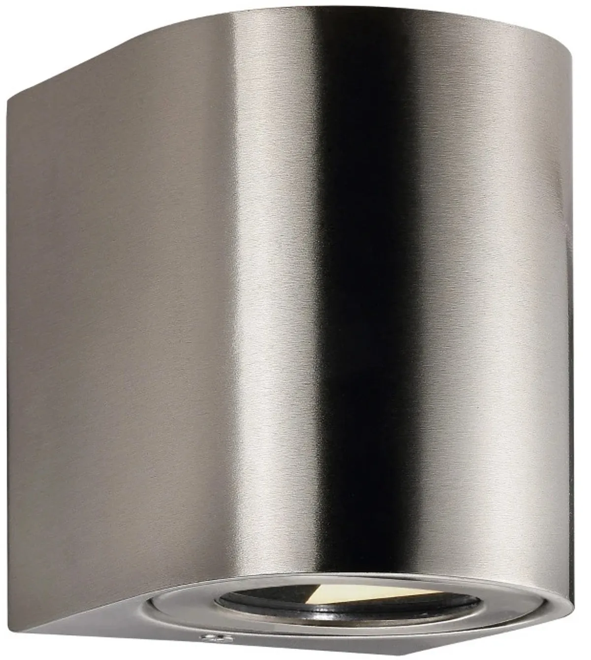 Doos 3x Nordlux Canto LED Wandlamp | 10.6W 3000K 500lm 830 | ip44 | Zilver de Nordlux en Roestvaststaal ( RVS ) – photo produit