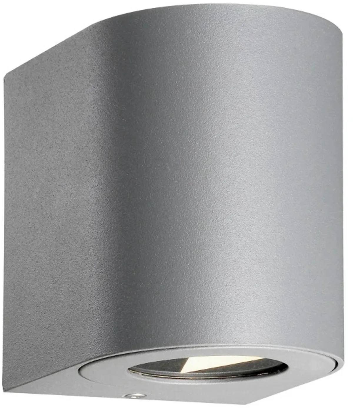 Doos 3x Nordlux Canto LED Wandlamp | 10.6W 3000K 500lm 830 | ip44 von Nordlux in Grau – Produktfoto