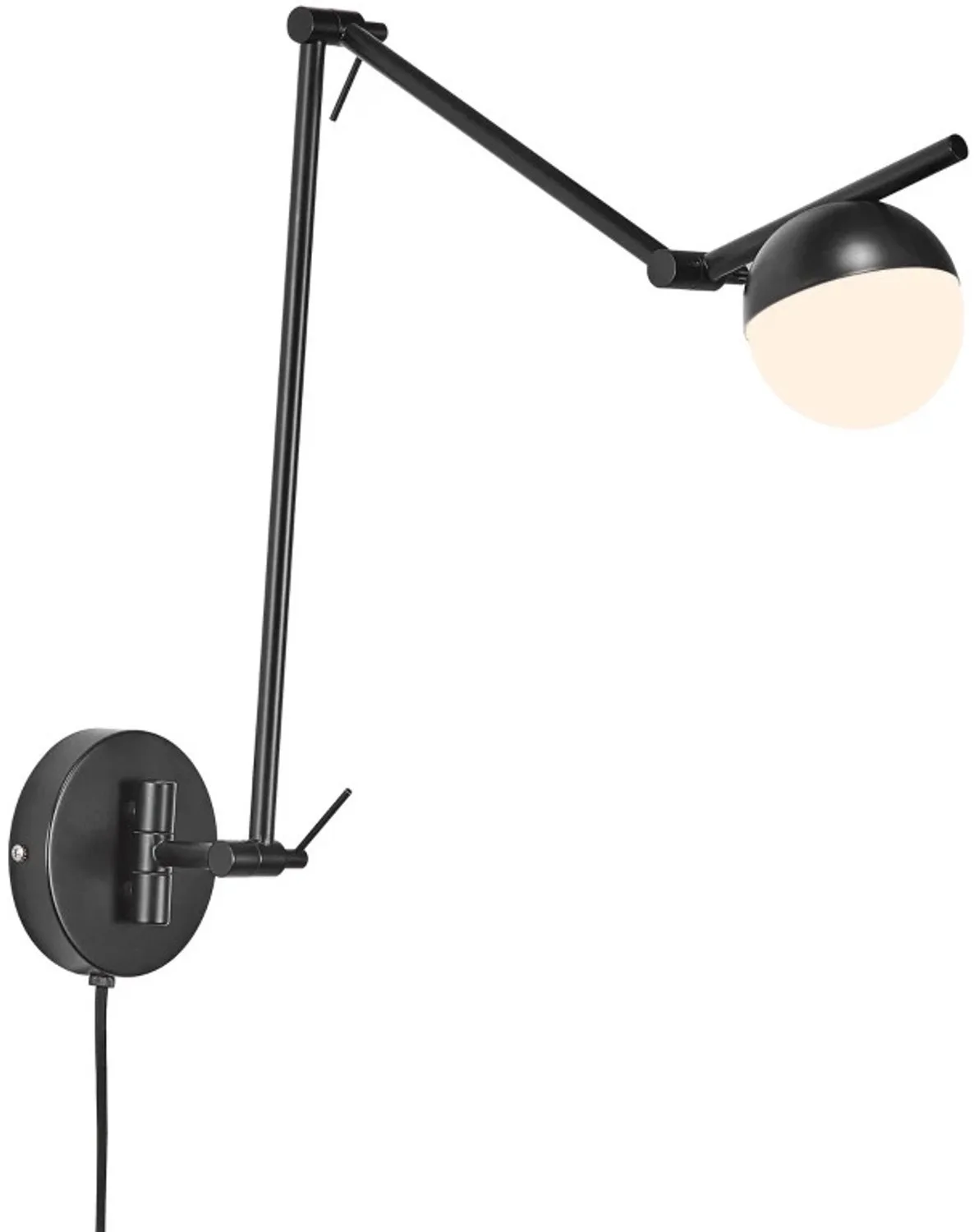 Doos 3x Nordlux Contina LED Wandlamp | 1x G9 Max 5W | Dimbaar von Nordlux in Schwarz – Produktfoto