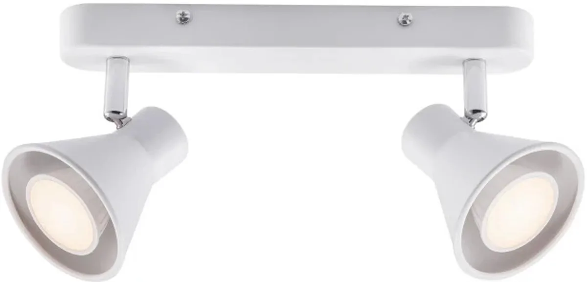 Doos 3x Nordlux Eik LED Opbouwspot | 2x GU10 Max 35W | Dimbaar von Nordlux in Weiß – Produktfoto