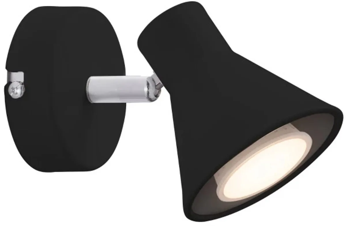 Doos 3x Nordlux Eik LED Wandlamp | 1x GU10 Max 35W | Dimbaar de Nordlux en Noir – photo produit