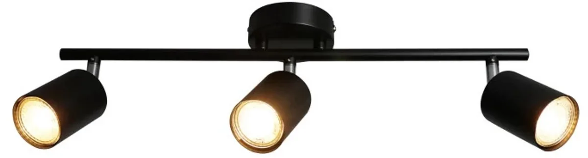 Doos 3x Nordlux Explore LED Opbouwspot | 3x GU10 Max 7W | Dimbaar de Nordlux en Noir – photo produit