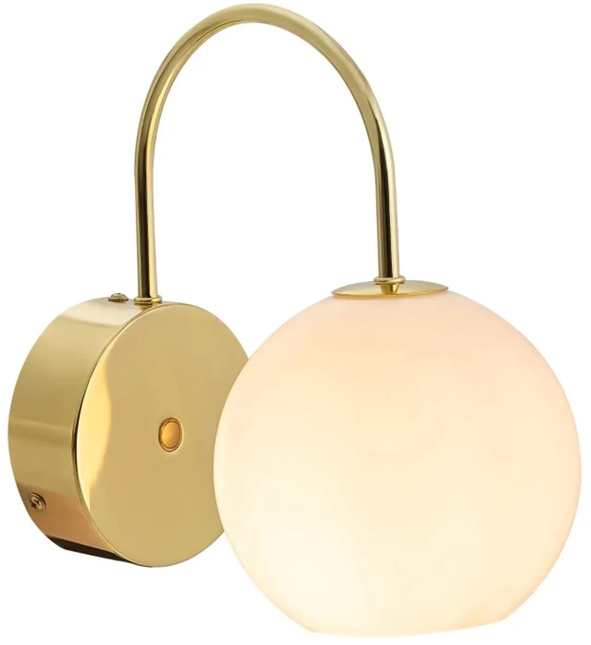Doos 3x Nordlux Franca LED Wandlamp | 1x E14 Max 40W | Dimbaar | Goud von Nordlux in Messing – Produktfoto