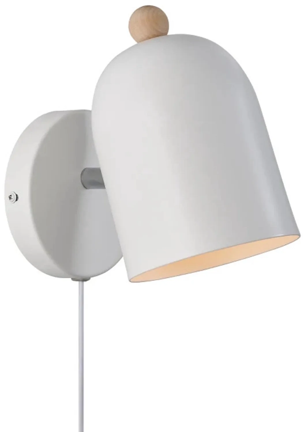 Doos 3x Nordlux Gaston LED Wandlamp | 1x E27 Max 15W | Dimbaar fra Nordlux i Hvid – produktbillede