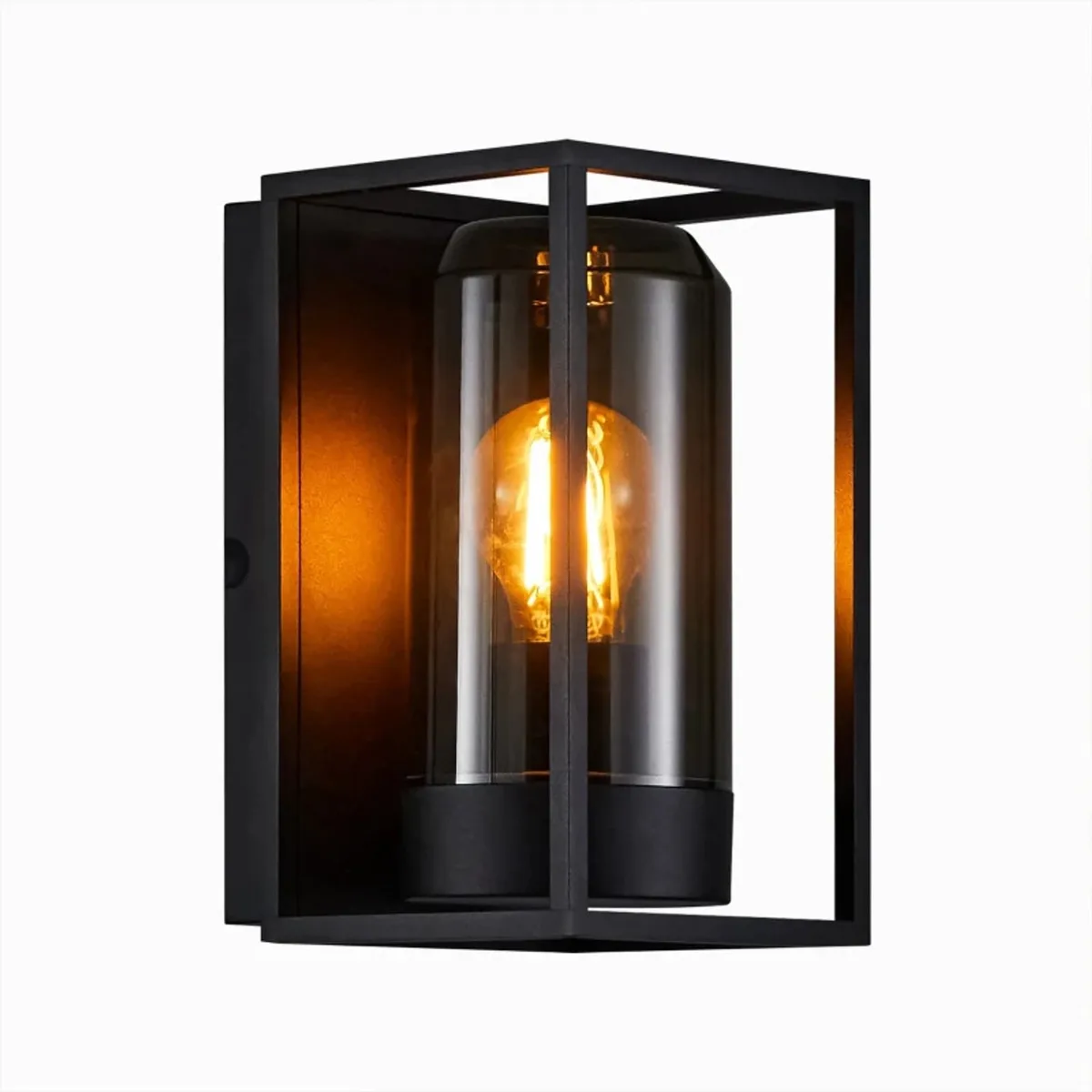Doos 3x Nordlux Griffin LED Wandlamp | 1x E27 Max 15W | ip44 | Dimbaar by Nordlux in Black – product photo