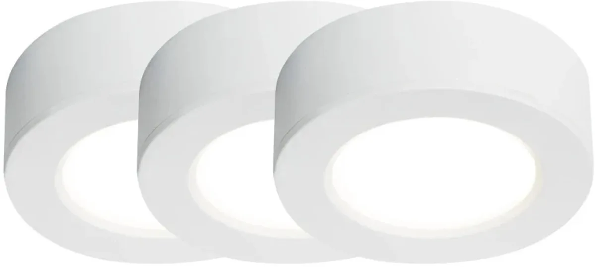 Doos 3x Nordlux Kitchenio LED Opbouwspot | 2.2W 3000K/4000K 170lm 830/840 de Nordlux en Blanc – photo produit