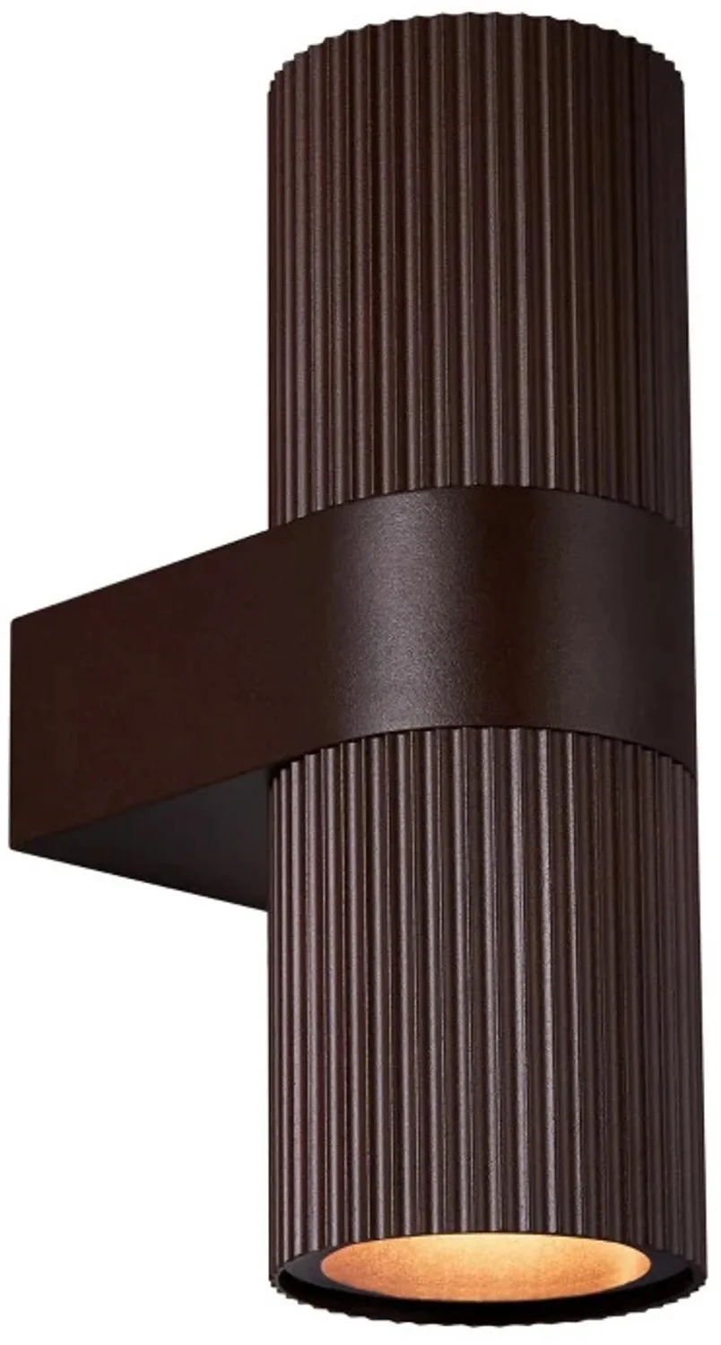 Doos 3x Nordlux Kyklop LED Wandlamp | 2x GU10 Max 25W | ip44 | Dimbaar de Nordlux en Marron – photo produit