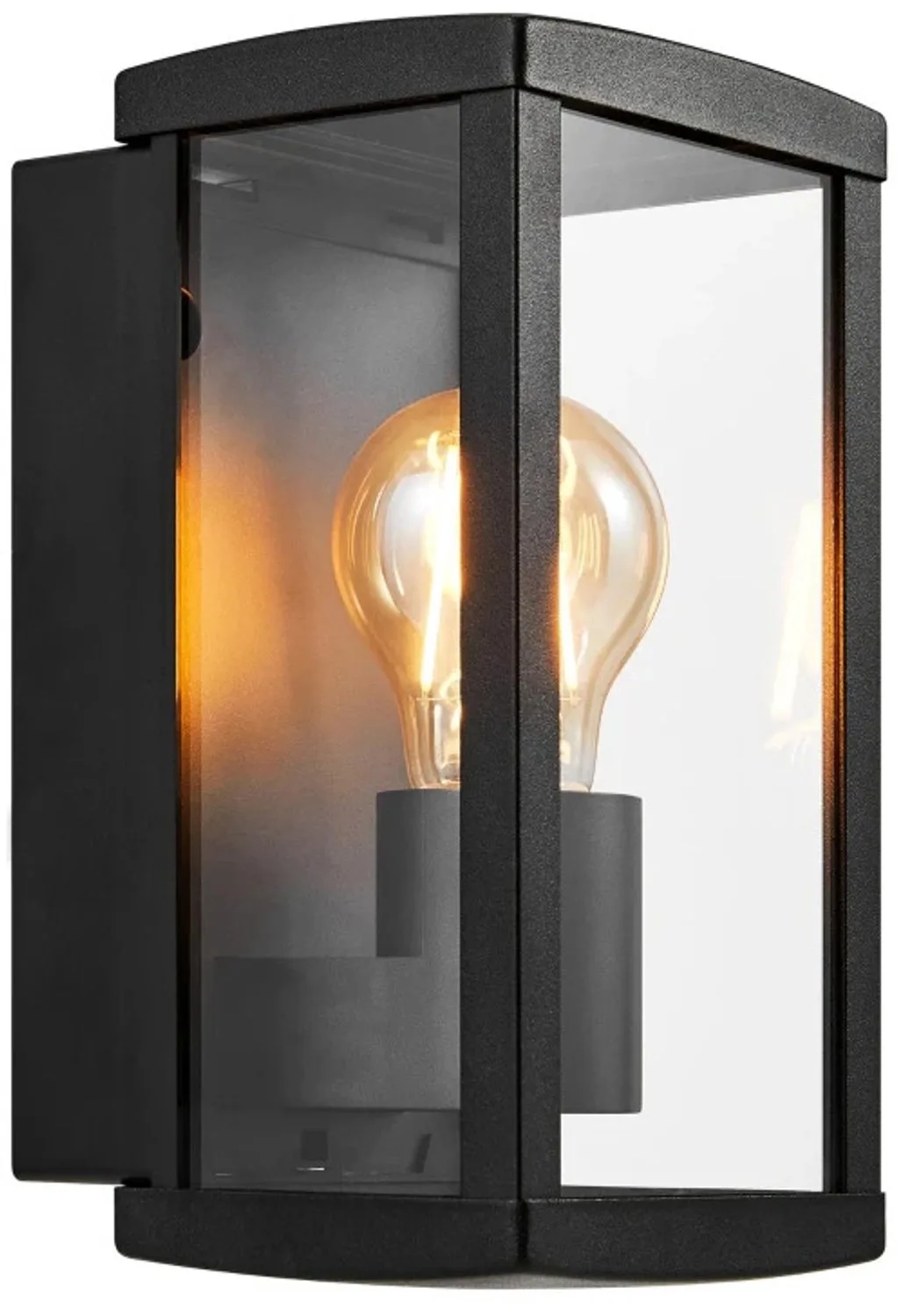 Doos 3x Nordlux Luchy LED Wandlamp | 1x E27 Max 10W | ip44 | Dimbaar de Nordlux en Noir – photo produit