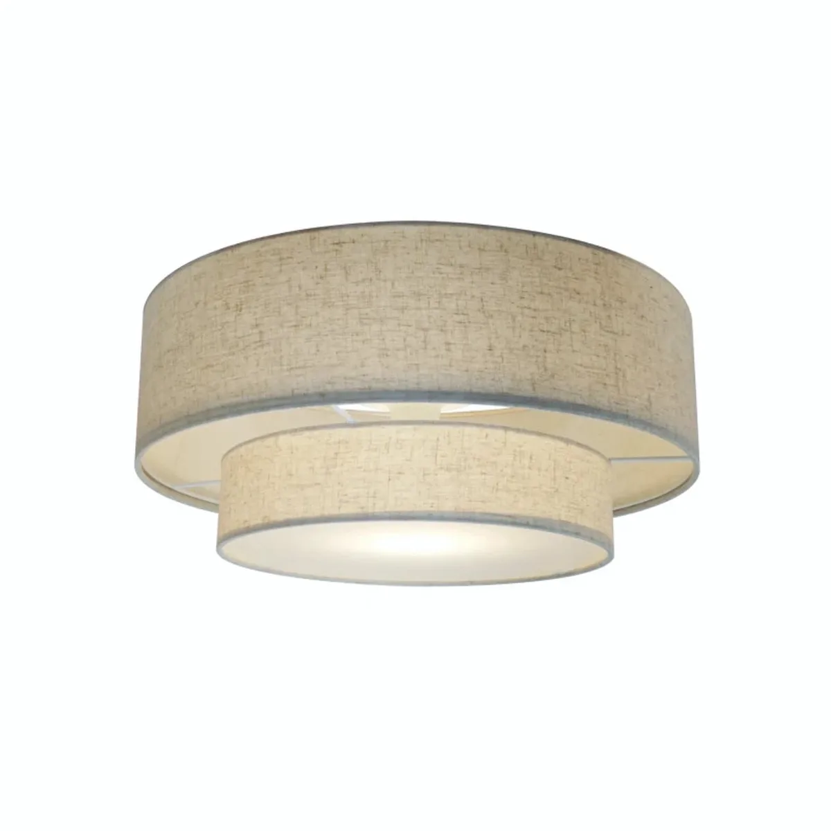 Doos 3x Nordlux Malodin LED Plafondlamp | 1x E27 Max 40W | Dimbaar de Nordlux en Beige – photo produit