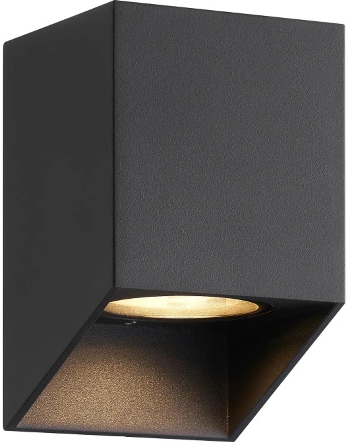 Doos 3x Nordlux Nico LED Wandlamp | 1x GU10 Max 25W | ip54 | Dimbaar fra Nordlux i Sort – produktbillede