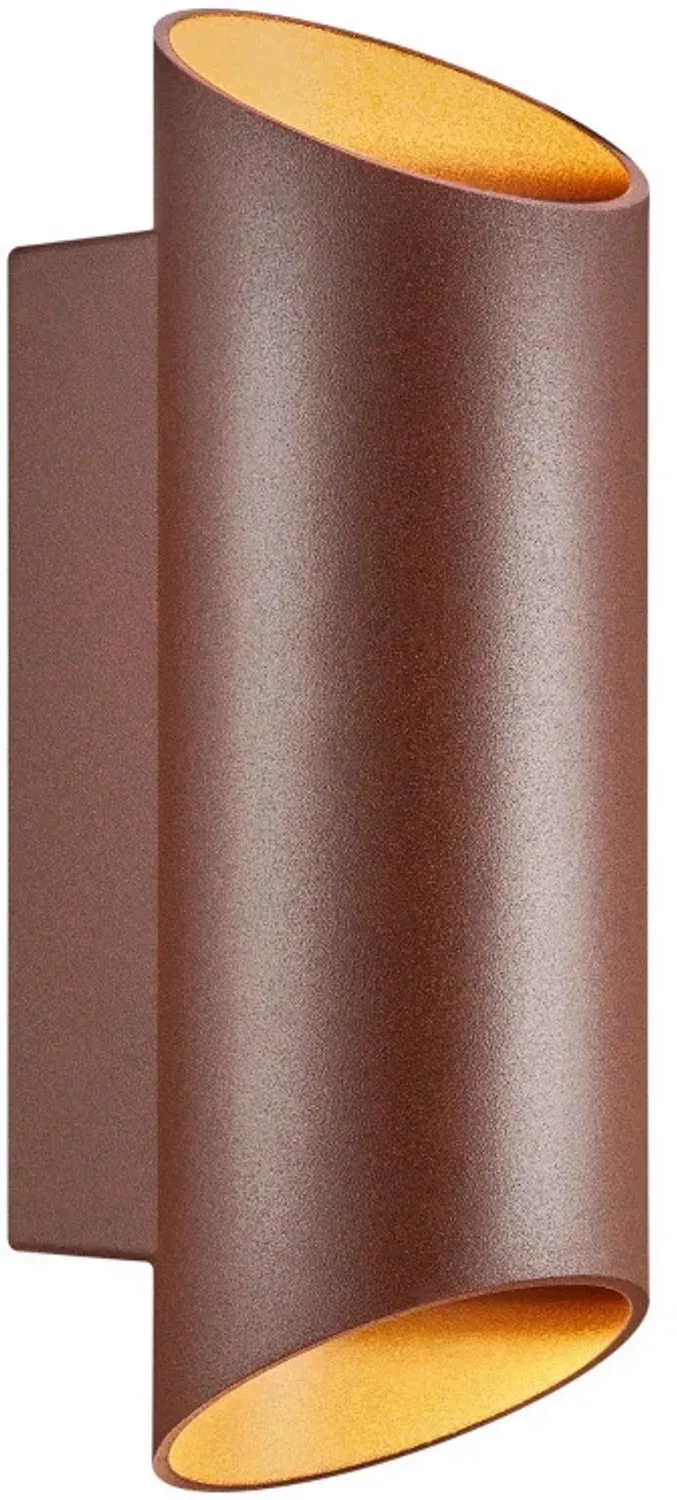 Doos 3x Nordlux Nico LED Wandlamp | 2x GU10 Max 35W | ip44 | Dimbaar by Nordlux in Brown – product photo