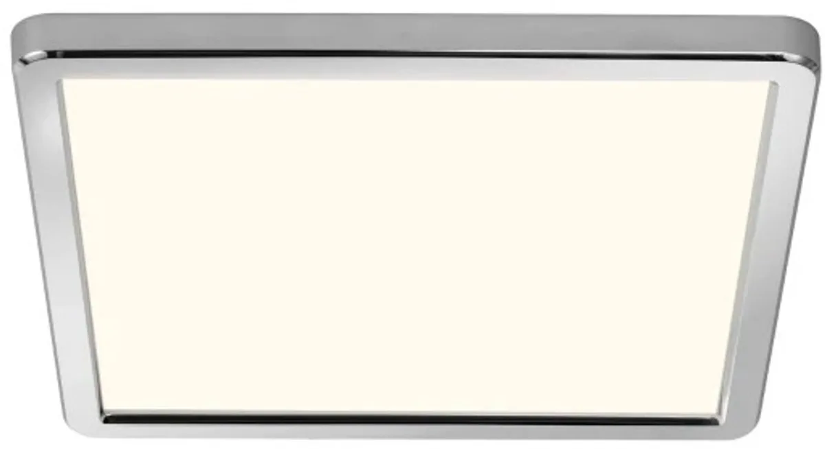 Doos 3x Nordlux Oja LED Plafondlamp | 14.5W 3000K/4000K 1600lm 830/840 | ip44 | Zilver von Nordlux in Chrom – Produktfoto
