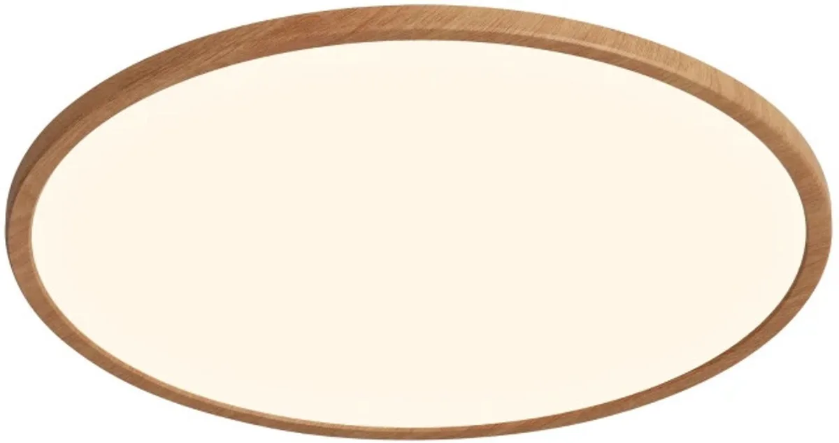 Doos 3x Nordlux Oja LED Plafondlamp | 22W 2700K 2100lm 827 | Dimbaar de Nordlux en Marron – photo produit